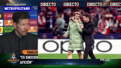 El discurso de Simeone que pone los pelos de punta El discurso de Simeone que pone los pelos de punta