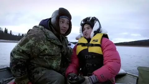 Agnes hailsone y su hija Caroline Vida bajo cero