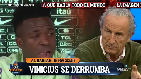 Petón: "Hay un racismo anti-Vinicius" Petón: "Hay un racismo anti-Vinicius"