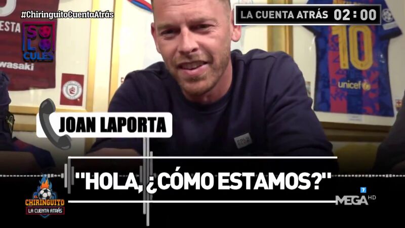 Laporta en... ¡'Sólo para culés'!