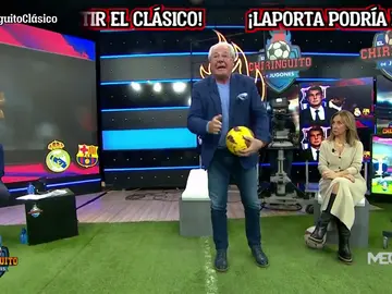 D'Alessandro y Buyo se 'mojan' sobre el gol fantasma D'Alessandro y Buyo se 'mojan' sobre el gol fantasma