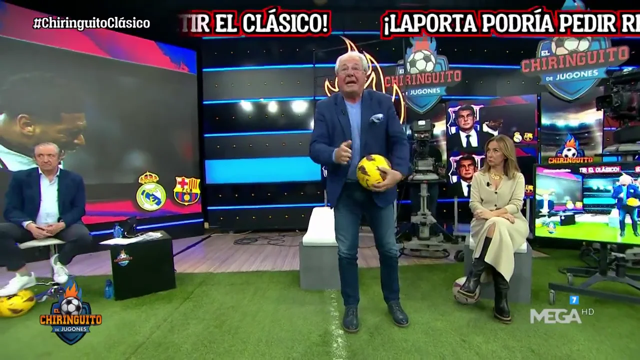 D'Alessandro y Buyo se 'mojan' sobre el gol fantasma D'Alessandro y Buyo se 'mojan' sobre el gol fantasma