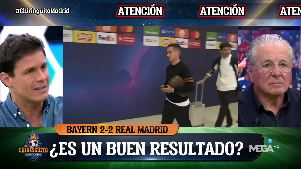"No me ha gustado el Madrid" "No me ha gustado el Madrid"