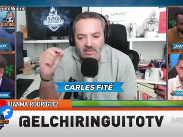 Carles Fité 'incendia' el plató de El Chiringuito Carles Fité 'incendia' el plató de El Chiringuito