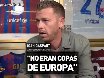 &quot;Tenemos más Copas de Europa que el Madrid&quot;