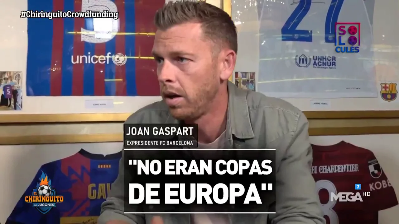 "Tenemos m&aacute;s Copas de Europa que el Madrid"