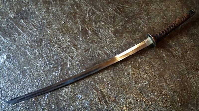 El sorprendente hallazgo de una katana japonesa en un desván de Carolina del Norte