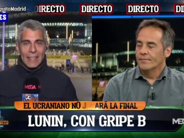 "Lunin no jugará la final" 