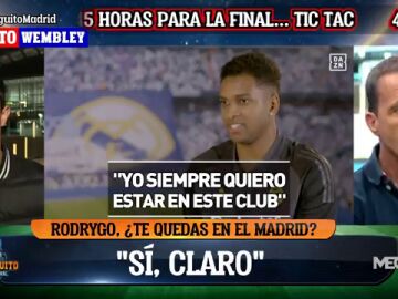 "Para Ancelotti el año que viene Rodrygo es titular"