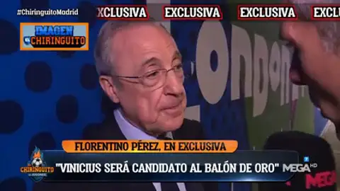 Florentino, en exclusiva, con El Chiringuito Florentino, en exclusiva, con El Chiringuito