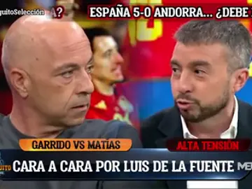 "Luis de la Fuente, el amigo de Garrido, es incoherente" "Luis de la Fuente, el amigo de Garrido, es incoherente"