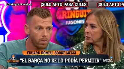 "Te veo muy 'anti-Messi'... cuando estabas llorando porque se iba"