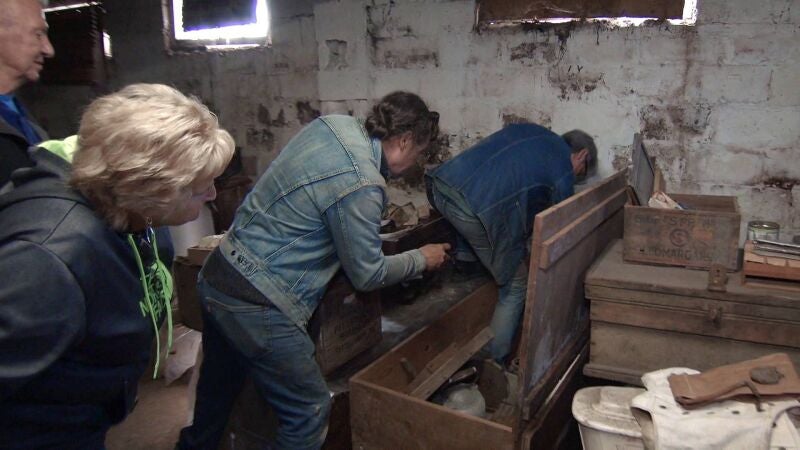 Por vez primera en la historia de Cazatesoros, Mike tiene que buscar dentro de ataúdes