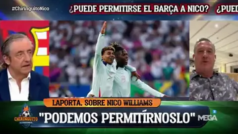 "1, 2...¡y hasta 58 millones vamos a pagar por Nico Williams!" "1, 2...¡y hasta 58 millones vamos a pagar por Nico Williams!"