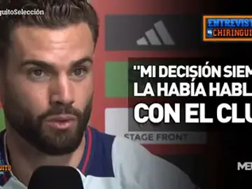 "Estoy tranquilo y liberado, ya sabía mi decisión" "Estoy tranquilo y liberado, ya sabía mi decisión"