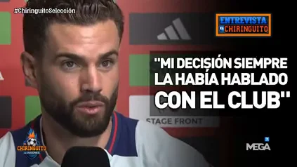 "Estoy tranquilo y liberado, ya sab&iacute;a mi decisi&oacute;n"