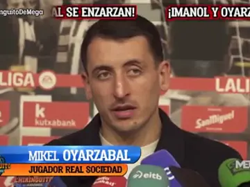 ¿Palo de Oyarzabal a Imanol? ¿Palo de Oyarzabal a Imanol?