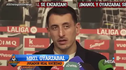 ¿Palo de Oyarzabal a Imanol? ¿Palo de Oyarzabal a Imanol?