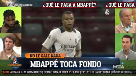 &iquest;Qu&eacute; le pasa a Mbapp&eacute;?
