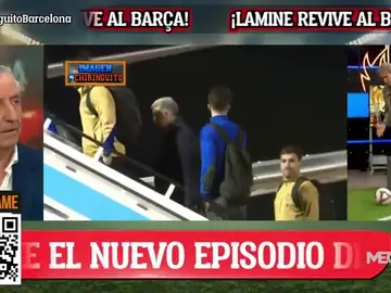 Lobo Carrasco recrea el pase de Lamine Yamal Lobo Carrasco recrea el pase de Lamine Yamal