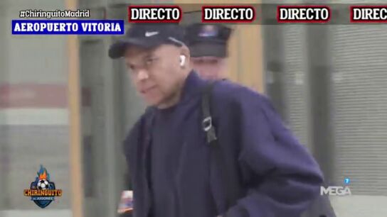 La cara de Mbapp&eacute; tras la derrota en San Mam&eacute;s
