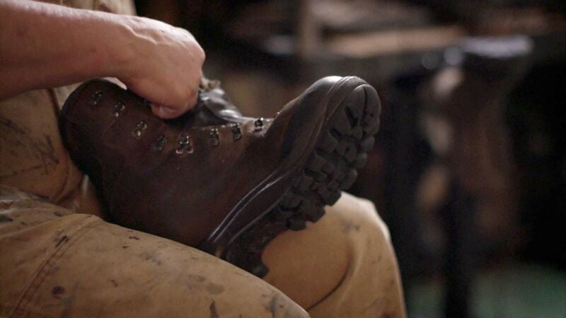 La solución de Sue Atkins para evitar que le entre agua a sus botas