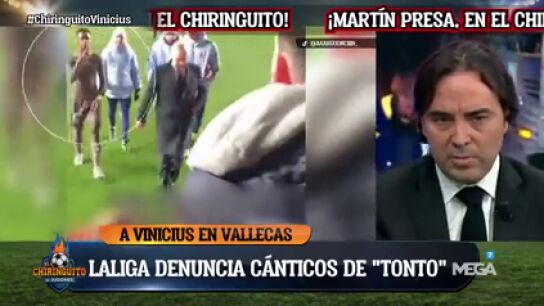 Mart&iacute;n Presa: &ldquo;El gesto de Vinicius no es adecuado" 