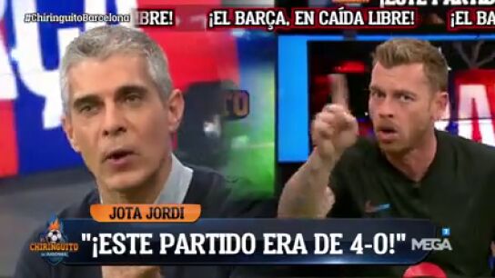 Jota Jordi no se baja del Barco del Bar&ccedil;a