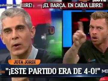 Jota Jordi no se baja del Barco del Barça Jota Jordi no se baja del Barco del Barça