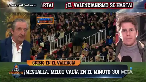 Pedrerol: "El Valencia se 'cae' con todos los titulares, imagina solo con uno..." Pedrerol: "El Valencia se 'cae' con todos los titulares, imagina solo con uno..."