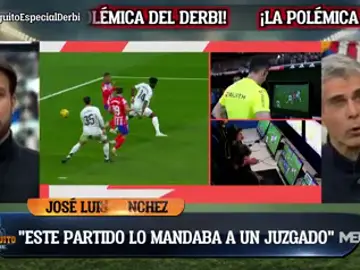 José Luis Sánchez: "Mandaría el partido a un juzgado" José Luis Sánchez: "Mandaría el partido a un juzgado"