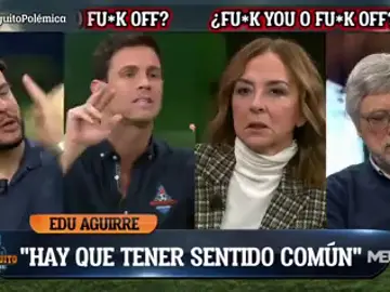 Edu Aguirre, incrédulo ante el arbitraje en El Sadar Edu Aguirre, incrédulo ante el arbitraje en El Sadar