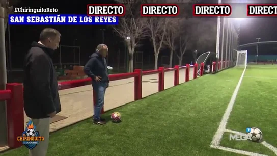 El reto del gol olímpico: Buyo contra Petón El reto del gol olímpico: Buyo contra Petón