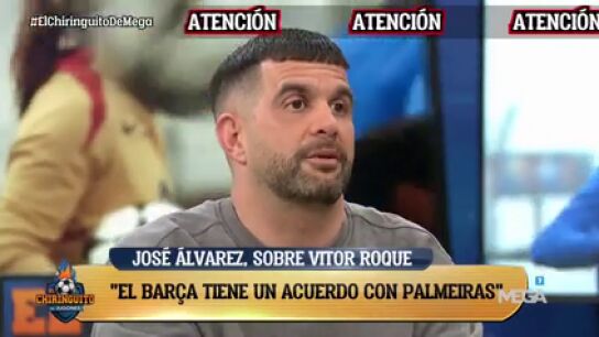 Jos&eacute; &Aacute;lvarez: &ldquo;El Bar&ccedil;a tiene un acuerdo por Vitor Roque&rdquo;