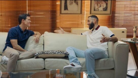Edu Aguirre entrevista, en exclusiva, a Karim Benzema en 'Los amigos de Edu', esta noche en Mega