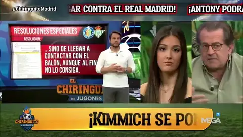 Toni Freixa, de parte del Madrid Toni Freixa, de parte del Madrid