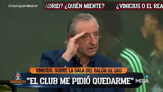 Josep Pedrerol: "El 'zasca' de Vinicius al Real Madrid es brutal" Josep Pedrerol: "El 'zasca' de Vinicius al Real Madrid es brutal"