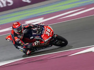Angel Piqueras, durante el GP de Catar Angel Piqueras, durante el GP de Catar