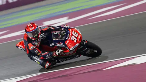 Angel Piqueras, durante el GP de Catar Angel Piqueras, durante el GP de Catar