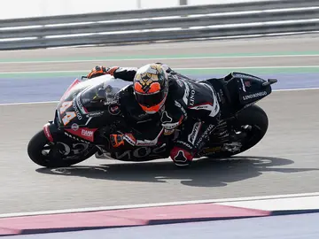 Aron Canet durante el Gp de Catar Aron Canet durante el Gp de Catar