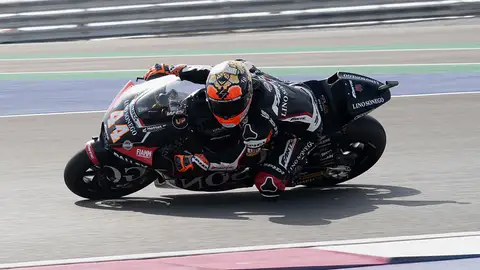 Aron Canet durante el Gp de Catar Aron Canet durante el Gp de Catar