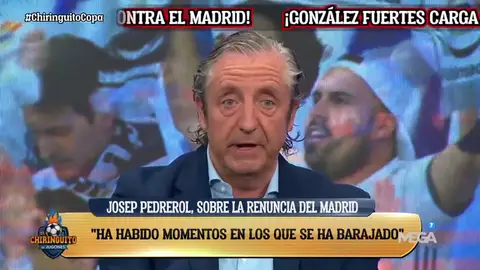 ''No entienden que los árbitros saliesen a 'rajar''' ''No entienden que los árbitros saliesen a 'rajar'''