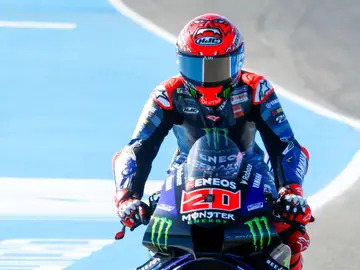 Fabio Quartararo, tras firmar la 'pole' del GP de España de MotoGP Fabio Quartararo, tras firmar la 'pole' del GP de España de MotoGP