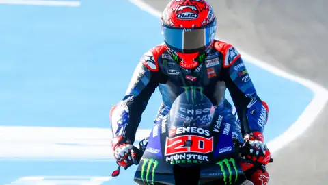 Fabio Quartararo, tras firmar la 'pole' del GP de España de MotoGP Fabio Quartararo, tras firmar la 'pole' del GP de España de MotoGP