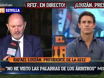 ''¿Las palabras de los árbitros? No las he escuchado'' ''¿Las palabras de los árbitros? No las he escuchado''