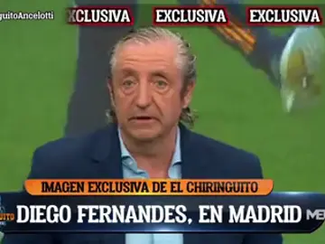 ''El Real Madrid se ha enterado por El Chiringuito de que Ancelotti hablaba con Brasil" ''El Real Madrid se ha enterado por El Chiringuito de que Ancelotti hablaba con Brasil"