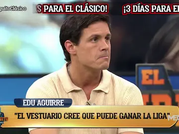 Edu Aguirre: ''El vestuario cree que puede ganar la LaLiga'' Edu Aguirre: ''El vestuario cree que puede ganar la LaLiga''