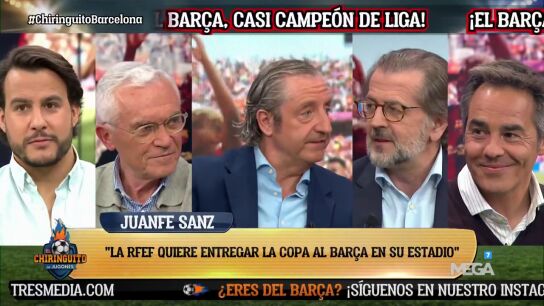 "La RFEF quiere entregar la copa al Bar&ccedil;a en su estadio"