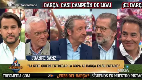 "La RFEF quiere entregar la copa al Barça en su estadio" "La RFEF quiere entregar la copa al Barça en su estadio"
