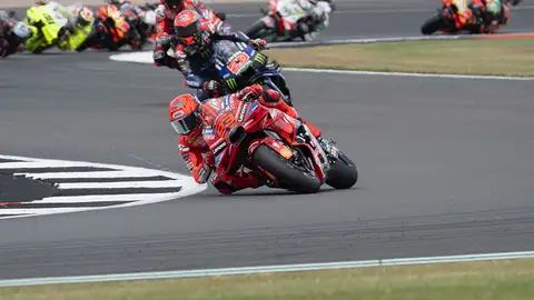 Marc Márquez, con su Ducati, en el último GP de Gran Bretaña Marc Márquez, con su Ducati, en el último GP de Gran Bretaña